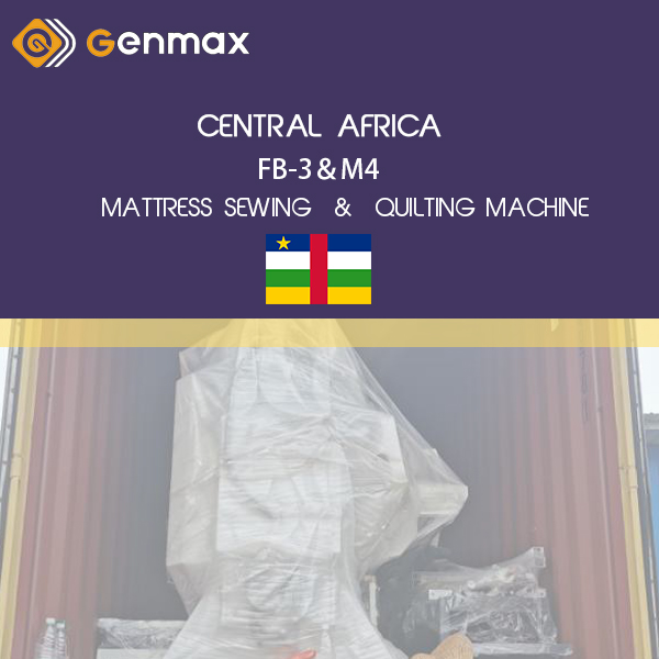 AFRIQUE CENTRALE-FB-3&M4-Machine à coudre pour matelas et machine à piquer pour matelas