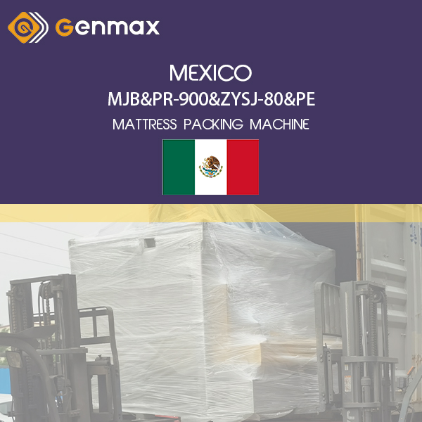 MEXIQUE-MJB&PR900&ZYSJ80&PE-MATELAS MACHINE D'EMBALLAGE