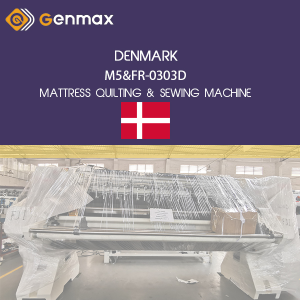 Danemark-M5&FR0303D-Machine à matelasser et à coudre pour matelas