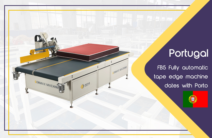 La machine d'emballage de bords entièrement automatique de haute technologie axée sur les personnes arrive à Porto