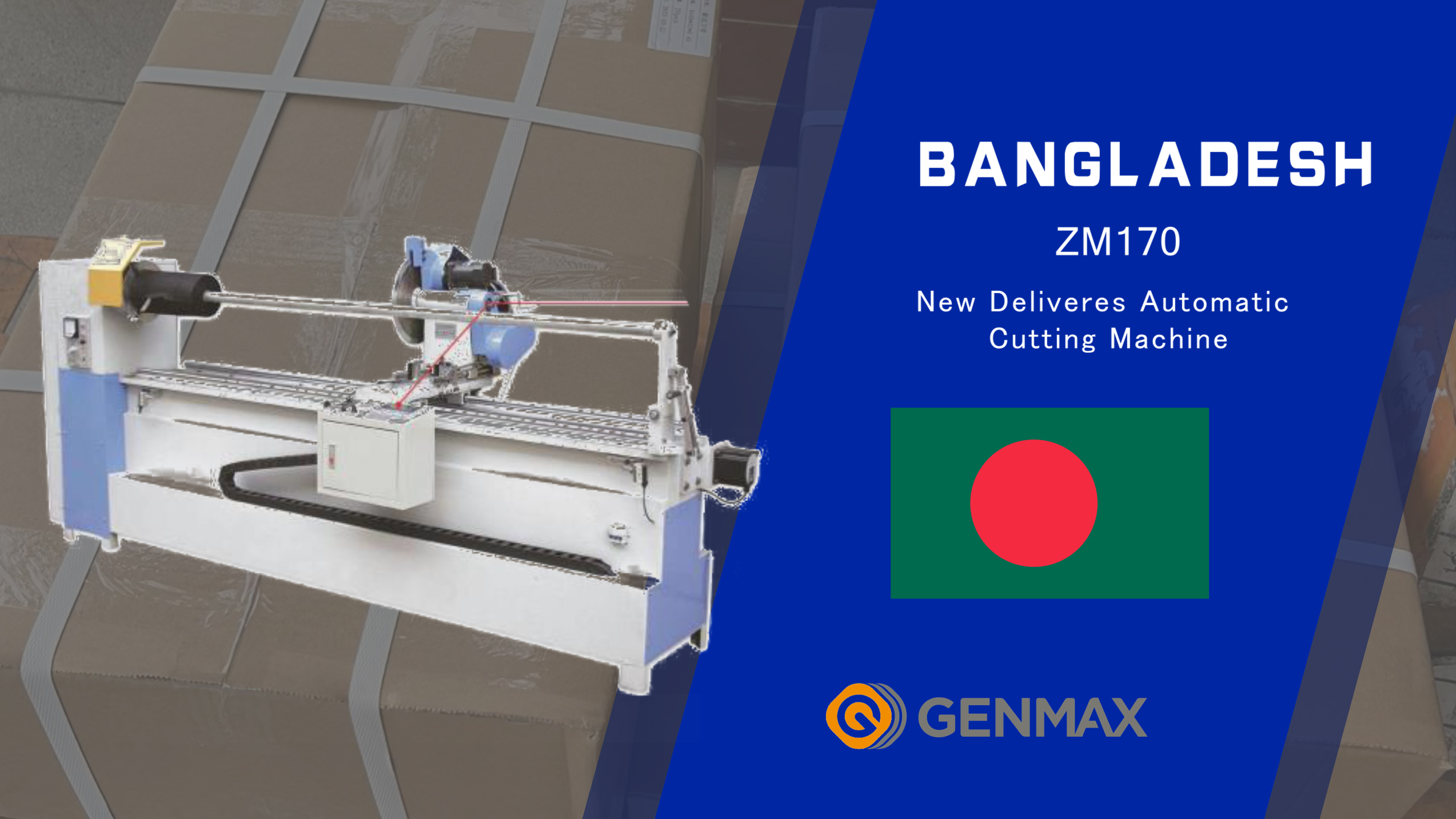 BANGLADESH-ZM170-NEW LIVRE UNE MACHINE DE COUPE AUTOMATIQUE
