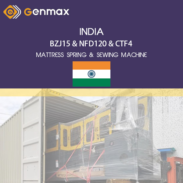 Inde-BZJ15&NFD120&CTF4-Machine à ressorts pour matelas et machine à coudre pour matelas